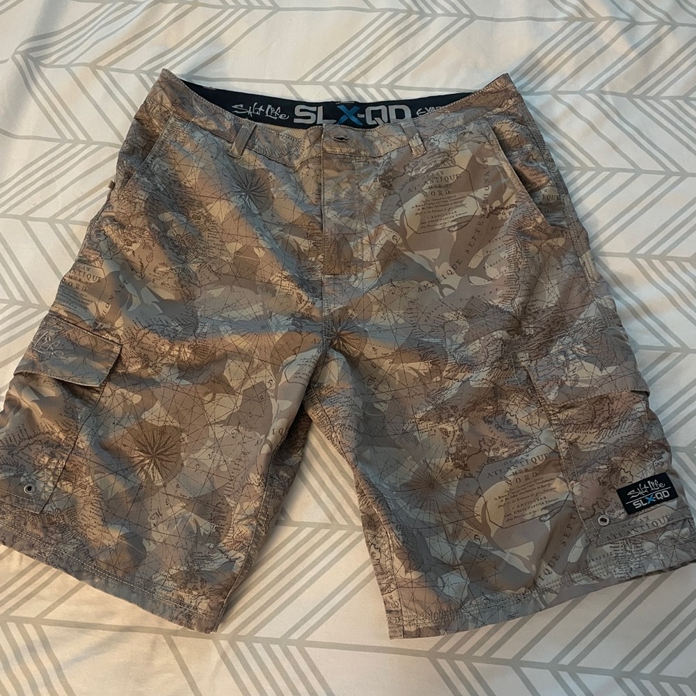 Salt Life SLX-QD Vapor Stretch Shorts